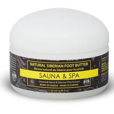 SAUNA&amp SPA manteca natural para pies 120ml.