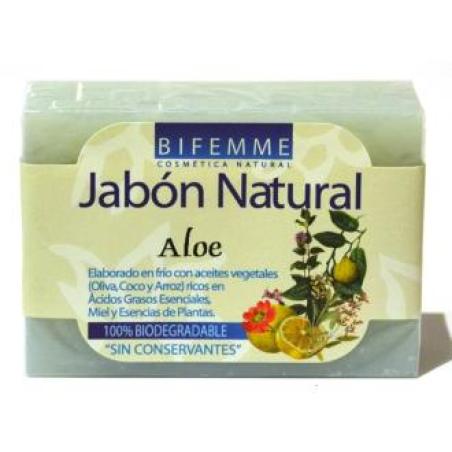 JABON DE ALOE VERA 100gr BIFEMME