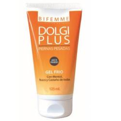 DOLGI PLUS PIERNAS PES.gel frio 125ml.amarillo