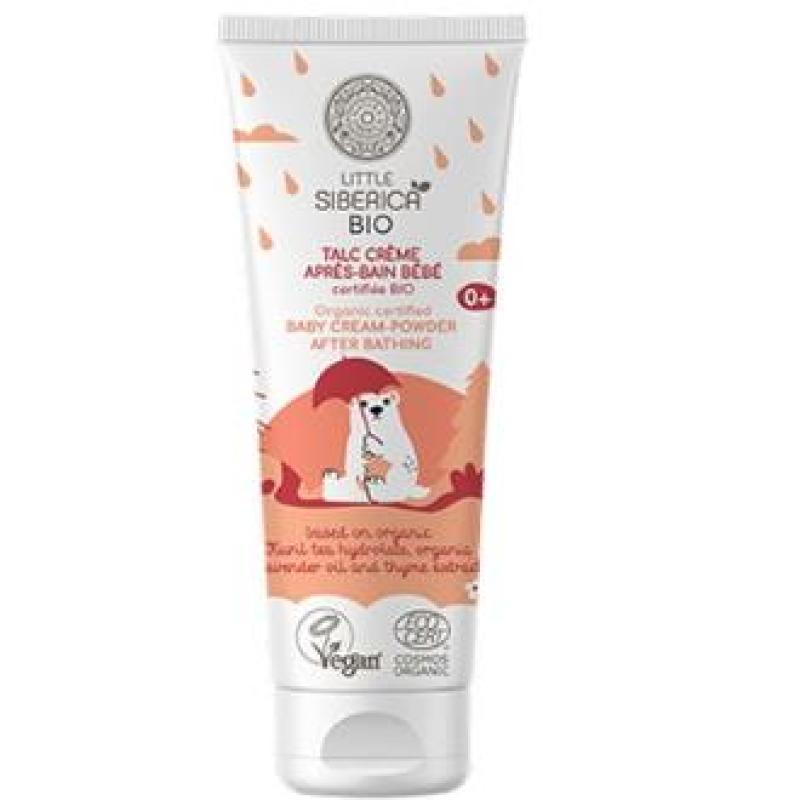 LITTLE SIBERICA crema polvo despues baño bebe 75ml