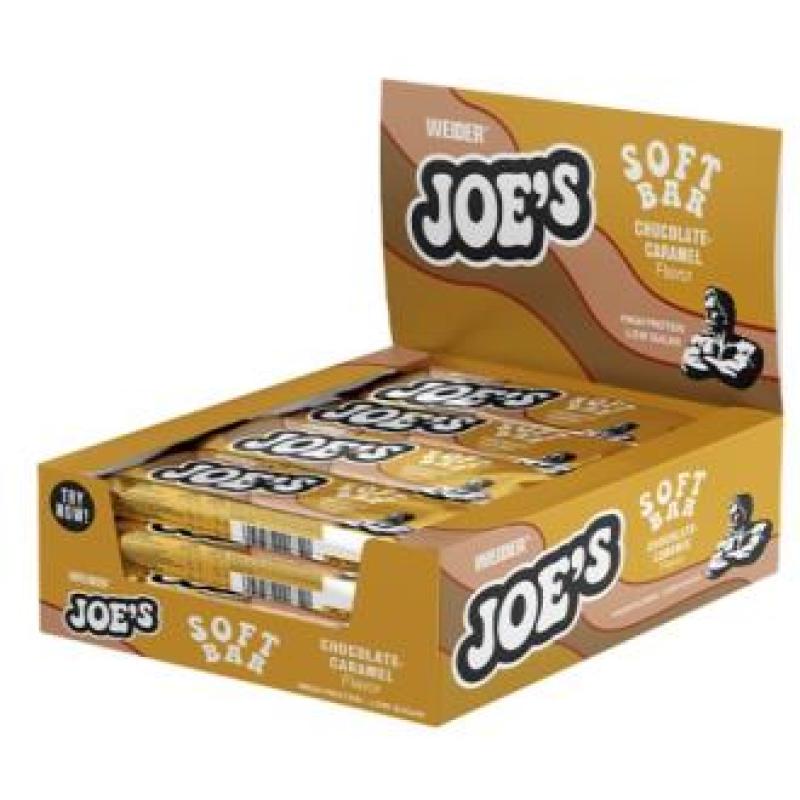 JOE´S SOFT BAR choco caramel 12x50gr.