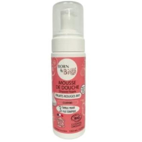 ESPUMA DE DUCHA frutos rojos 150ml. BIO