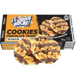 COOKIES CACAHUETE con chocolate 128gr. S/A