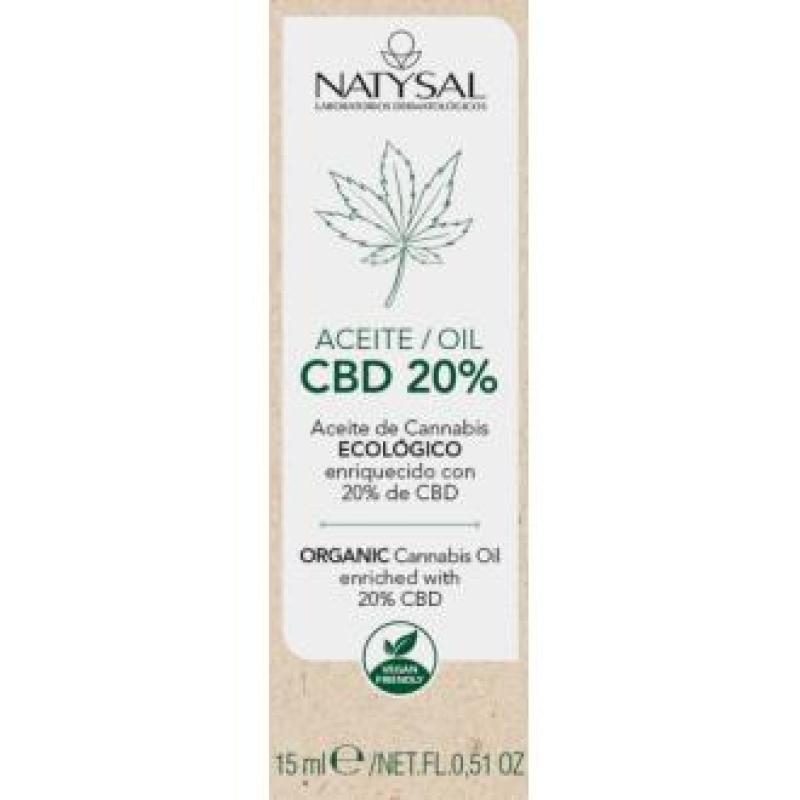 ACEITE DE CANNABIS 20% CBD 15ml. ECO