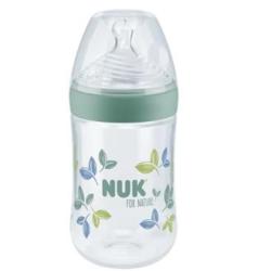 BIBERON NUK FOR NATURE PP TC silicona 260ml.