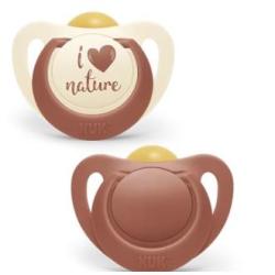 CHUPETE NUK FOR NATURE 18-36 latex 2ud.