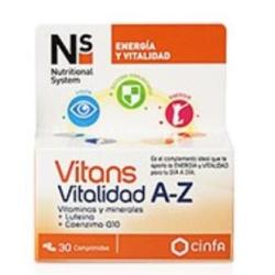 NS VITANS VITALIDAD A-Z 30 comp