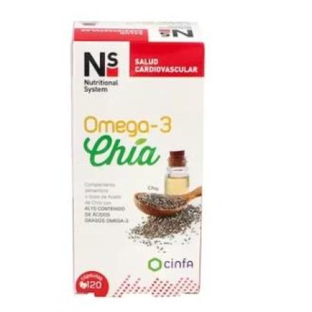 NS OMEGA3 CHIA 120 caps