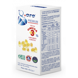 Q.ORE PREMIUM omega 3 60perlas