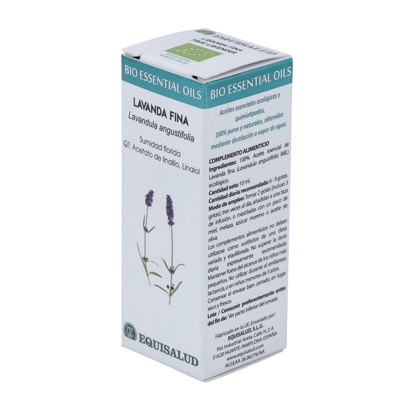 BIO ESSENTIAL OILS lavanda aceite esencial 10ml.