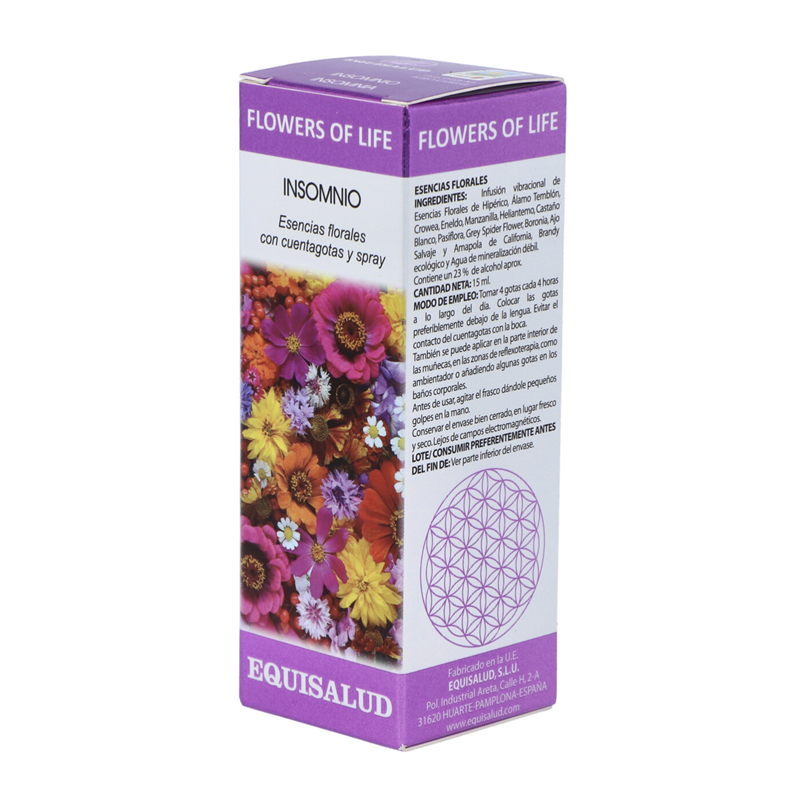 FLOWER OF LIFE insomnio 15ml.