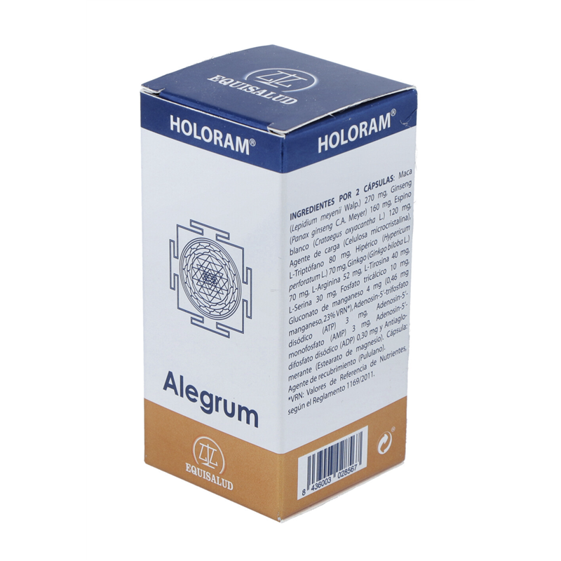 HOLORAM alegrum 60cap.