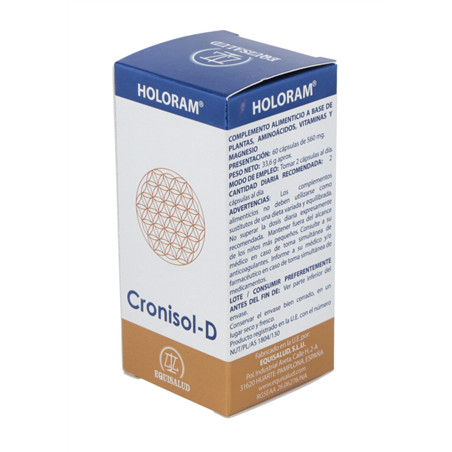 HOLORAM cronisol-D (cronidol) 60cap.