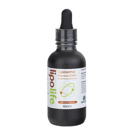 LIPOLIFE LIPOSOMAL VITAMINAS D3/K2 60ml.