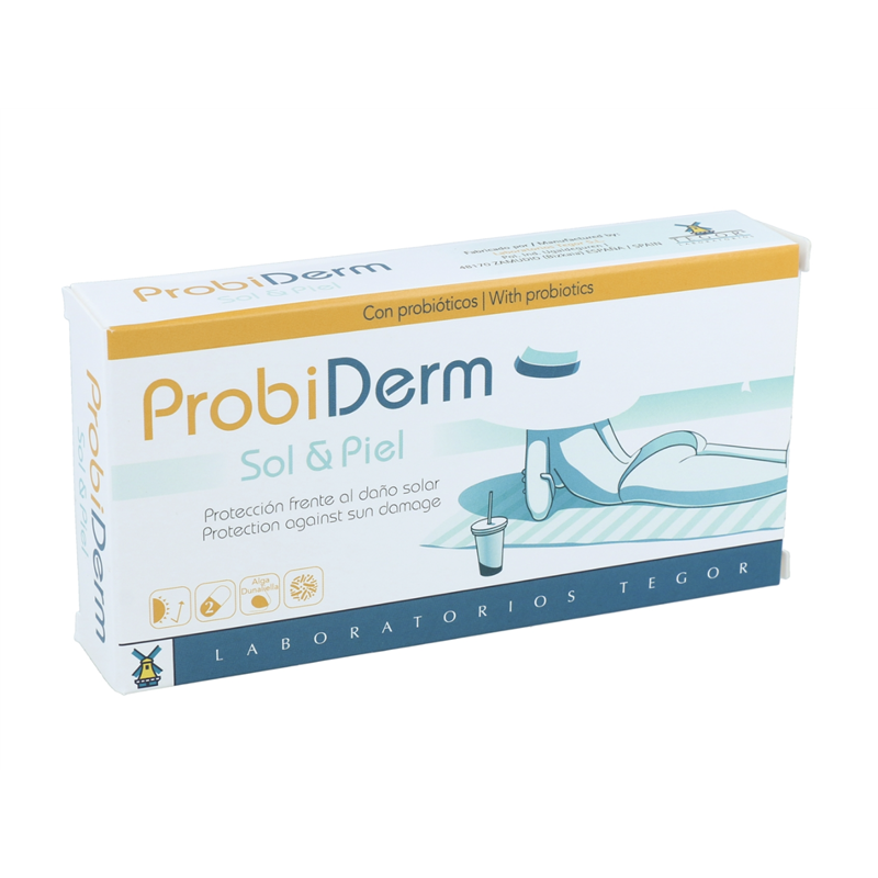 PROBIDERM SOL Y PIEL 40cap.