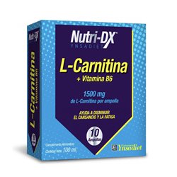 L-CARNITINA 1500mg. 10amp. NUTRI-DX