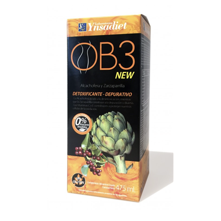 OB3 drenante jarabe 250ml.