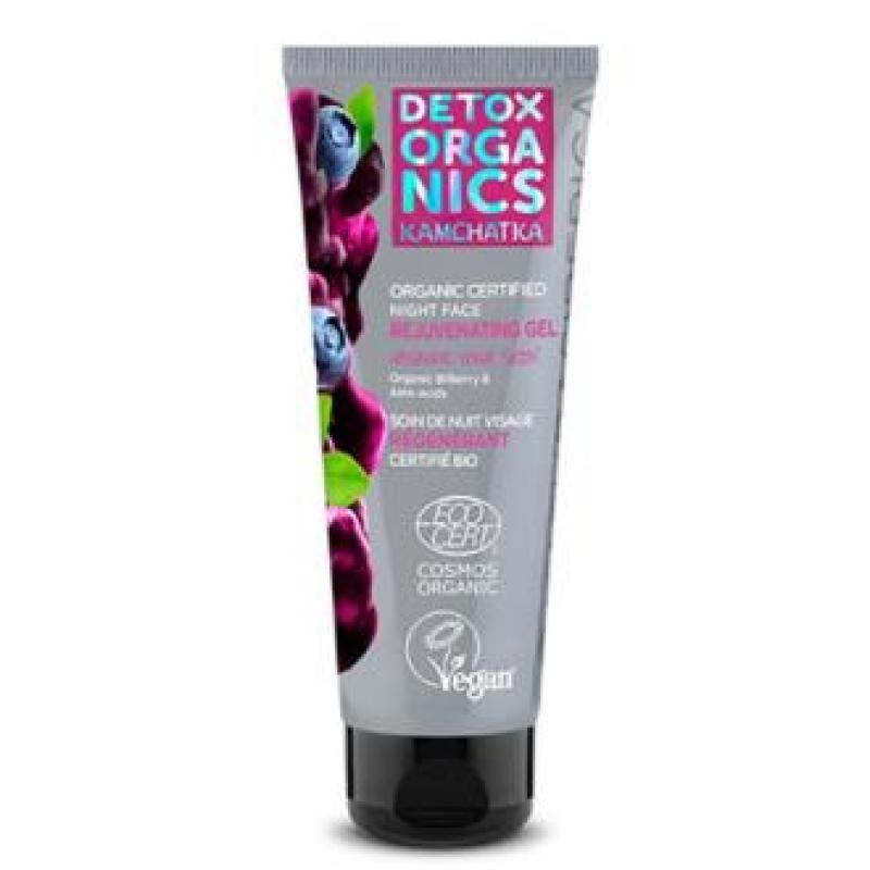 DETOX gel de noche facial rejuvenecedor 75ml. ECO