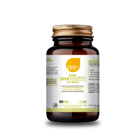 NATURAL DHA VEGAN 90 PERLAS