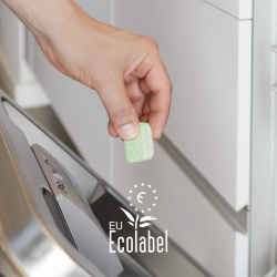 Pack 60 pastillas ecológicas para lavavajillas, cero plásticos, TODO en 1 WASHABY