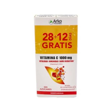 ARKOVITAL VITAMINA C 1000 MG PACK 40 COMP EFERV
