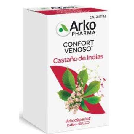 ARKOCAPSULAS CASTAÑO INDIAS 45 CAPS BIO