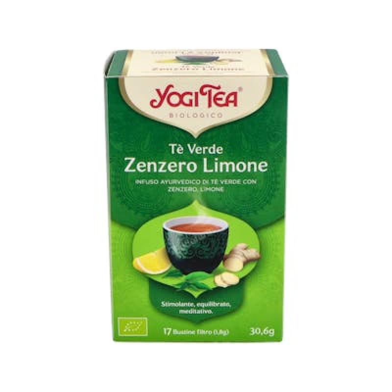 YOGI TEA TE VERDE JENGIBRE y LIMON 17infusiones