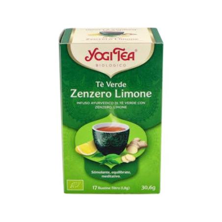 YOGI TEA TE VERDE JENGIBRE y LIMON 17infusiones