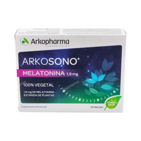 ARKOSUEÑO MELATONINA 100% VEGETAL 15 CAPS