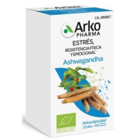 ARKOCAPSULAS ASHWAGANDHA BIO 45