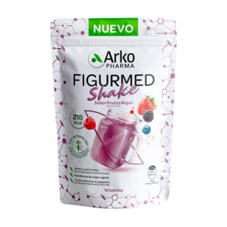 FIGURMED SHAKE SABOR FRUTOS ROJOS 350 G