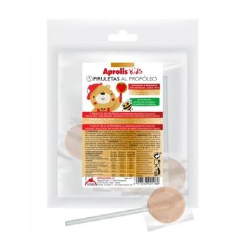 APROLIS KIDS piruletas al propoleo fresa 18 uds