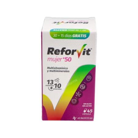 REFORVIT MUJER +50 45 cap.