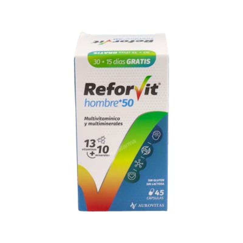REFORVIT HOMBRE +50 45 cap.