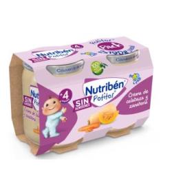 NUTRIBEN POTITO CENA CREMA CALABAZA ZANAHORIA 2X190G