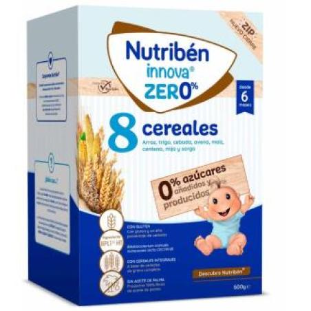 NUTRIBEN INNOVA 8 CEREALES 0% 500 G