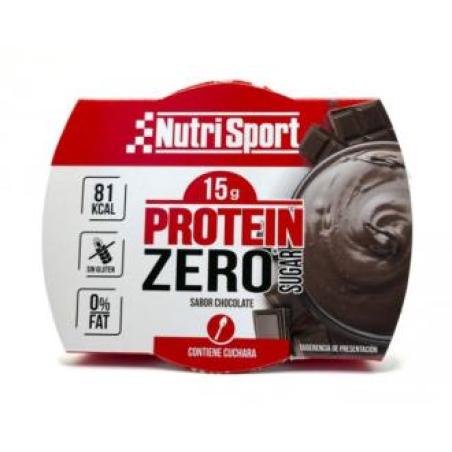 PUDDING PROTEIN ZERO chocolate 12tarrinasx135gr.