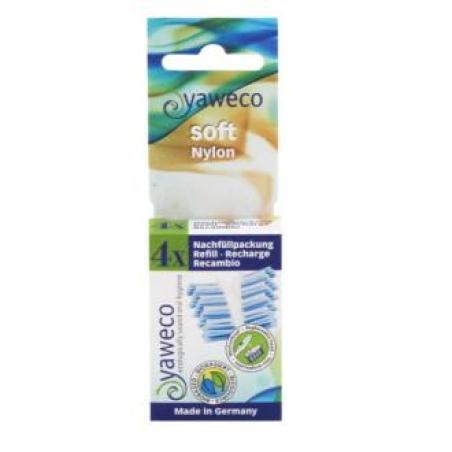 RECAMBIOS CEPILLO DENT. CABEZAL NYLON SOFT 4ud.