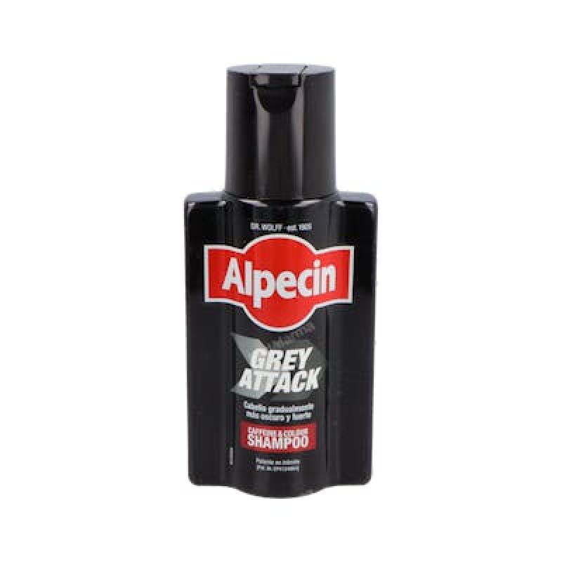ALPECIN CHAMPU GREY ATTACK 1 BOTELLA 200ml.
