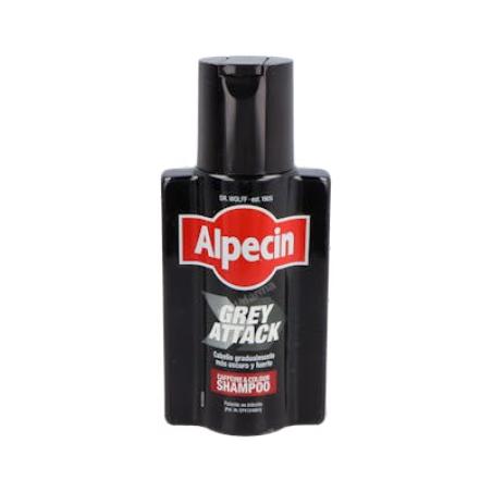 ALPECIN CHAMPU GREY ATTACK 1 BOTELLA 200ml.