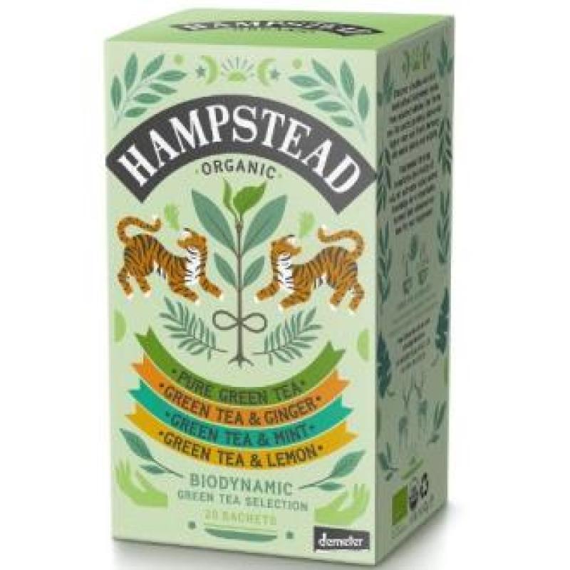 GREEN TEA SELECTION PACK infusion 4 sabores DEMETER
