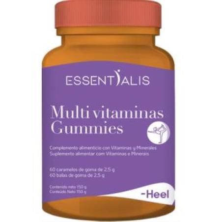 ESSENTIALIS MULTI VITAMINAS GUMMIES 60 caramelos de goma