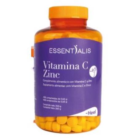 ESSENTIALIS VITAMINA C ZINC 400 comp.