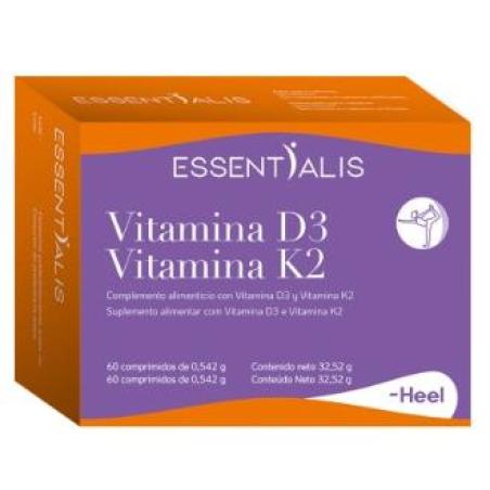ESSENTIALIS VITAMINA D3 VITAMINA K2 60 comp.