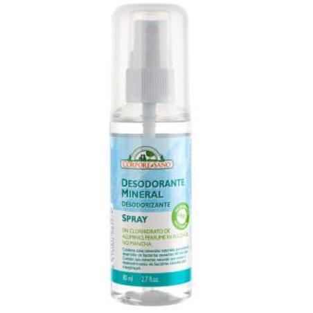 DESODORANTE MINERAL spray 80ml. ECOCERT