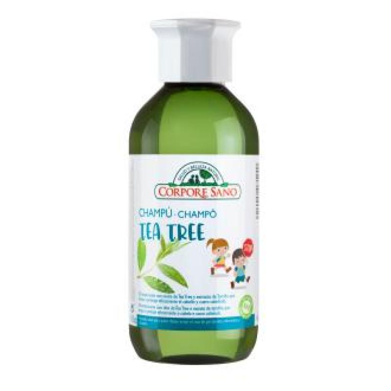 CHAMPU TEA TREE  antipiojos 300ml. BIO