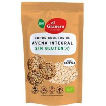 COPOS GRUESO DE AVENA INTEGRAL 500gr. BIO S/G