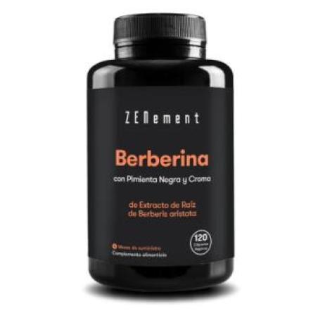 BERBERINA con pimienta negra y cromo 120caps.