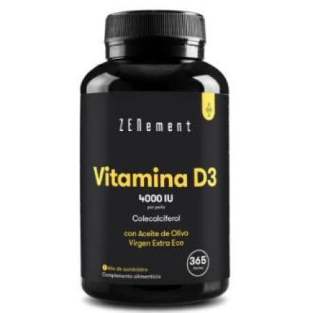 VITAMINA D3 con ac. de oliva 365perlas