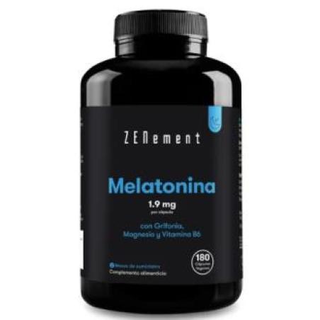 MELATONINA con GRIFFONIA , MG, VIT B6 180cap.